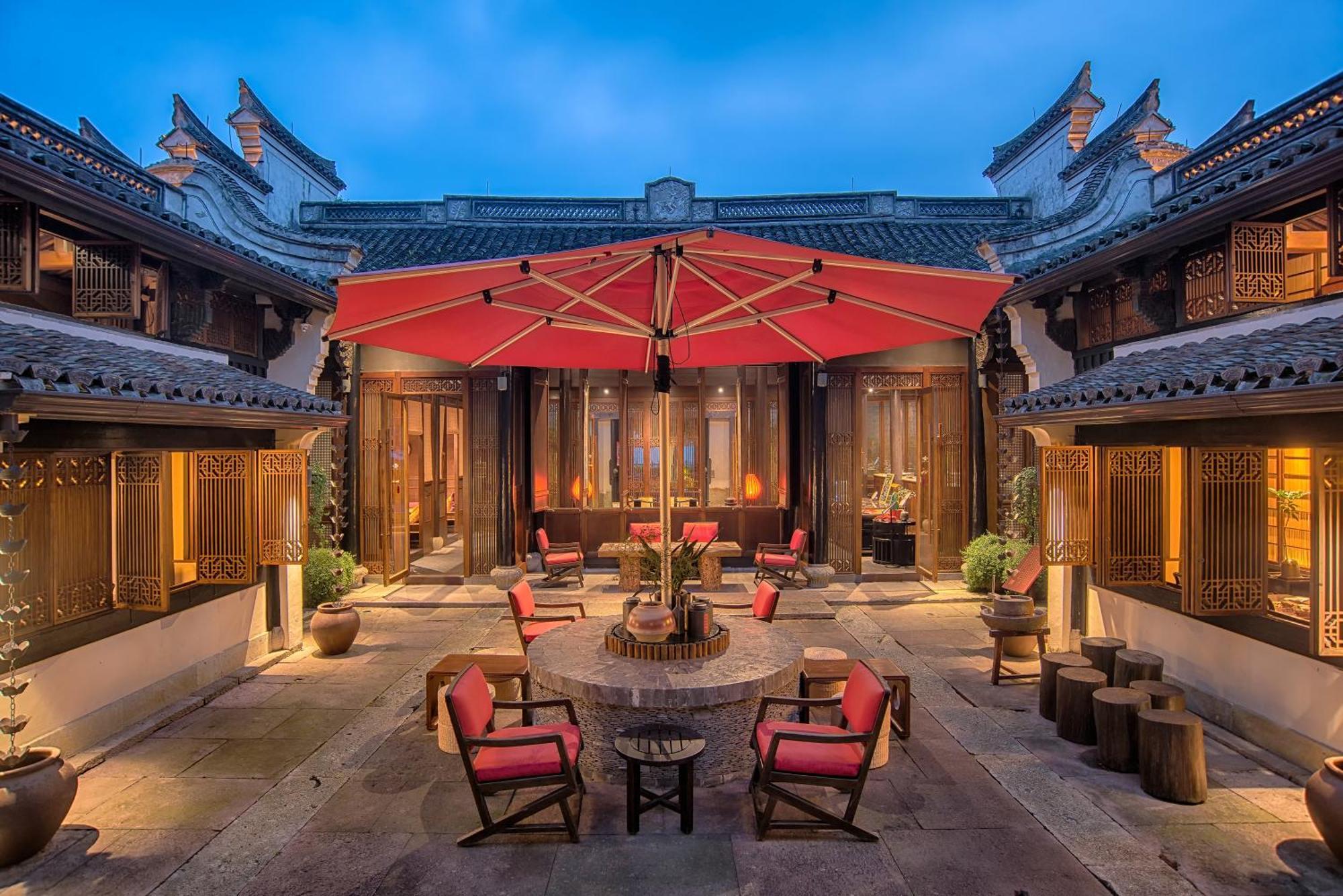 Park Hyatt Ningbo Resort & Spa Exterior foto